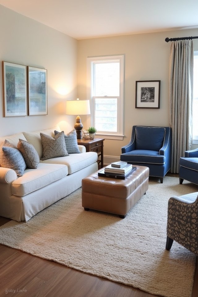 cozy spaces with area rugs