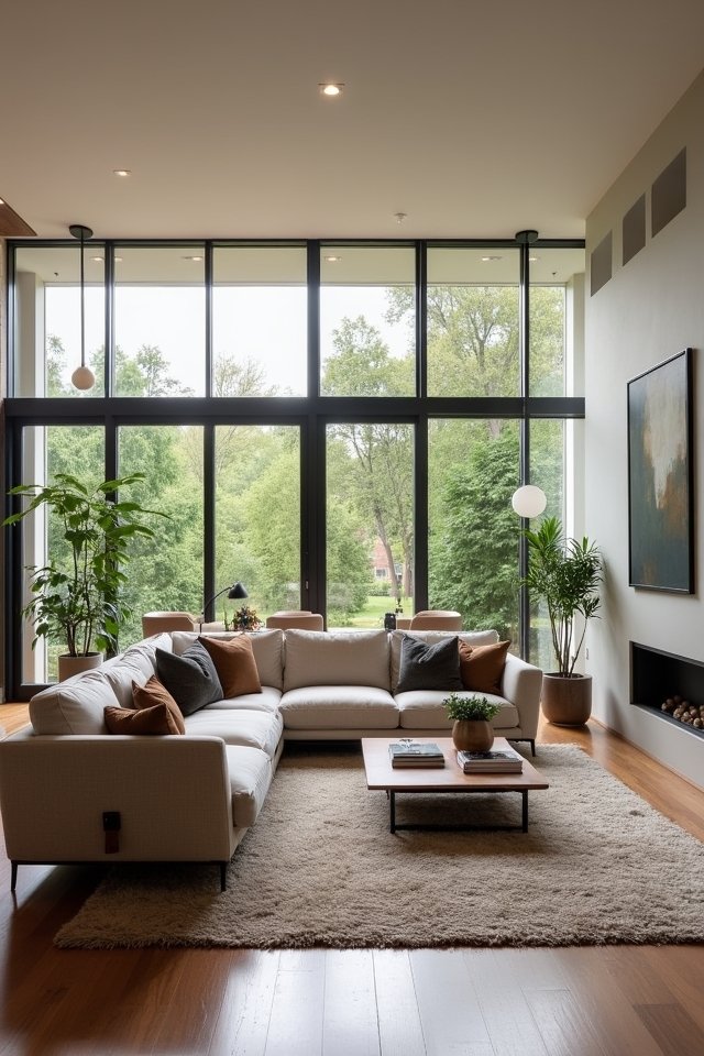cozy stylish family living