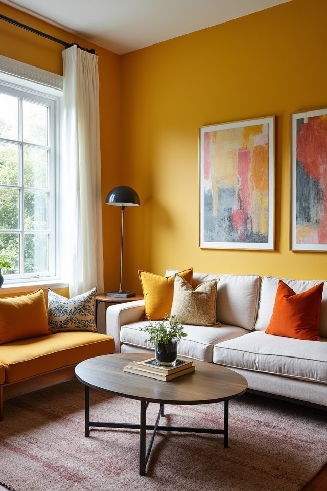cozy sunshine yellow retreat