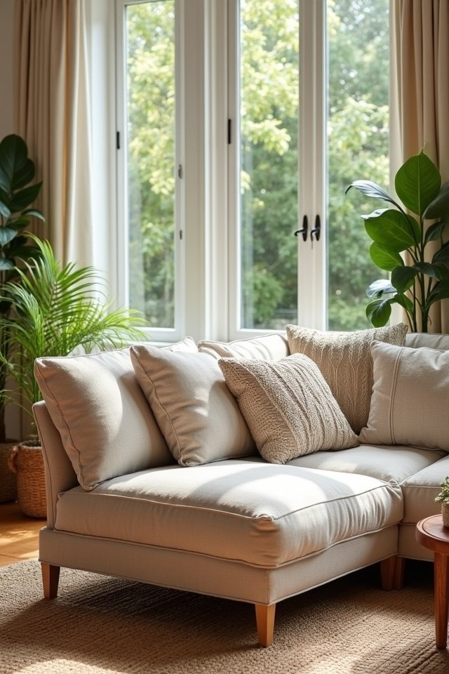 cozy sustainable upholstery options