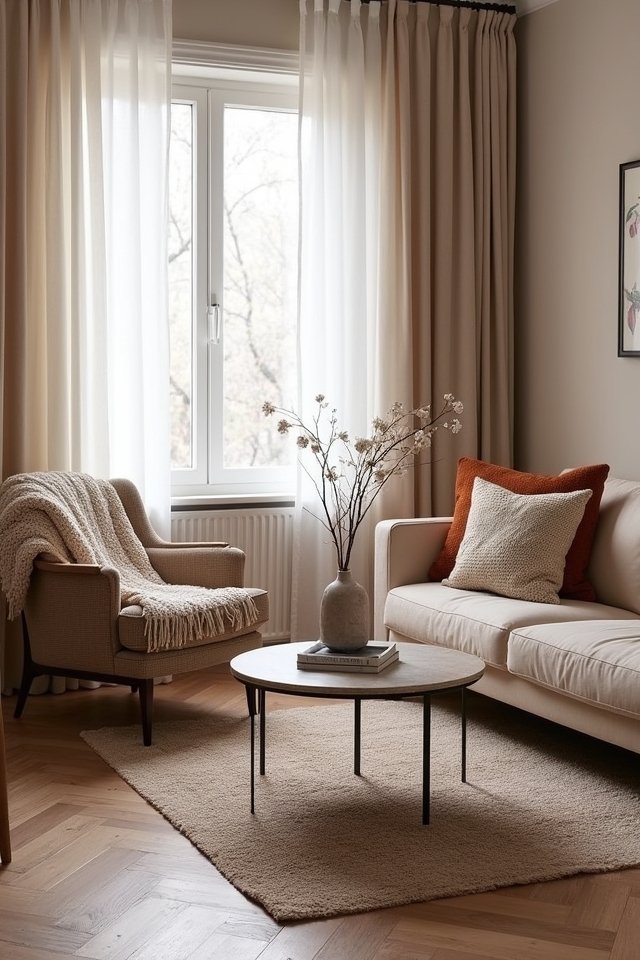 cozy textile layering essentials