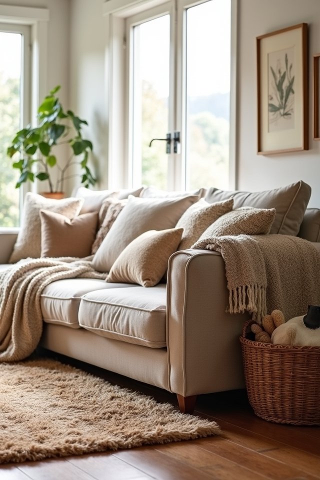 cozy textile layering tips