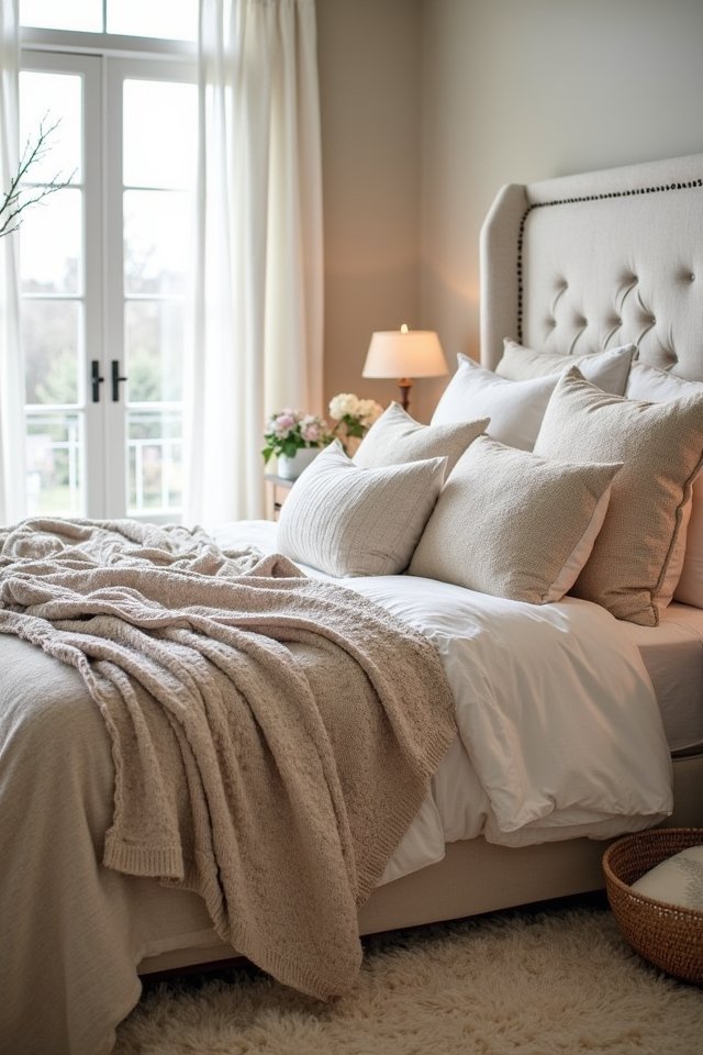 cozy textiles create sanctuary