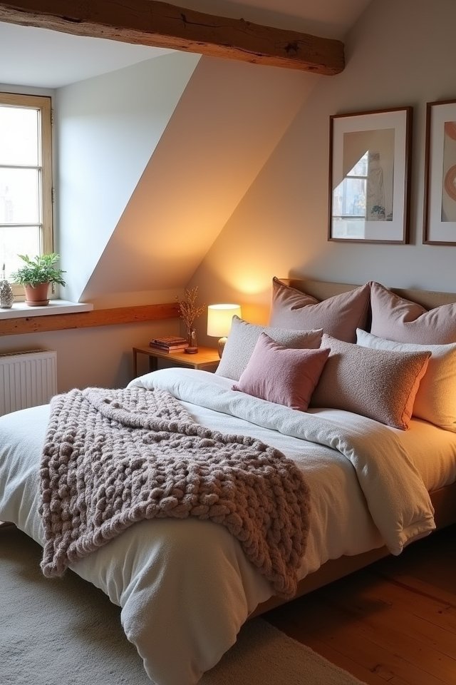 cozy textiles for comfort