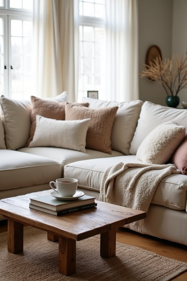cozy textiles for relaxation