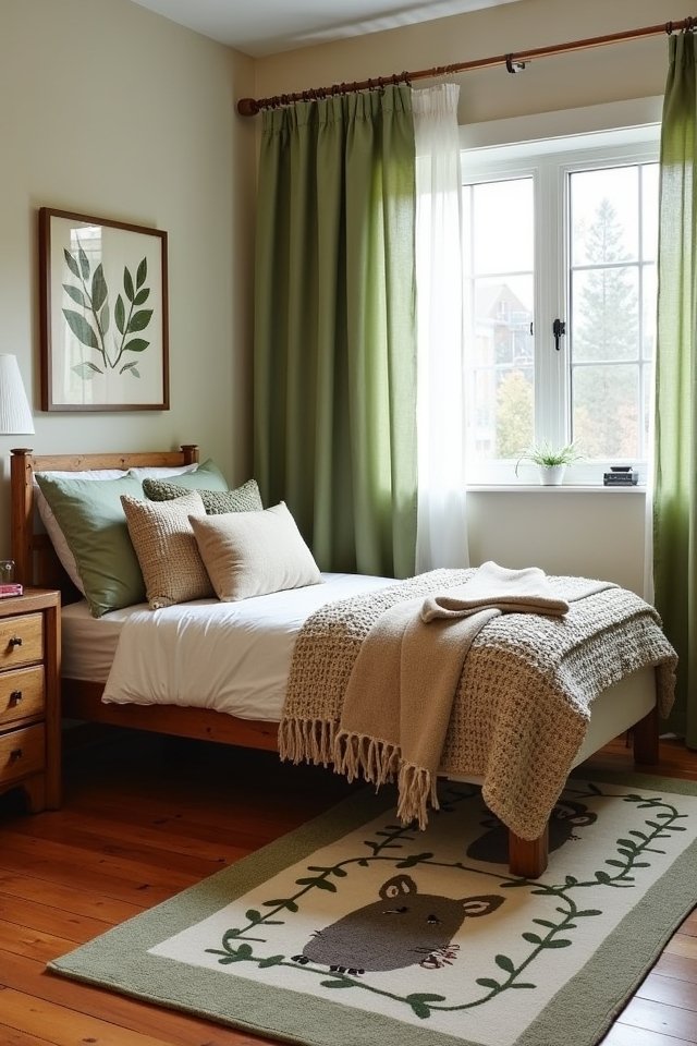 cozy textiles for toddlers
