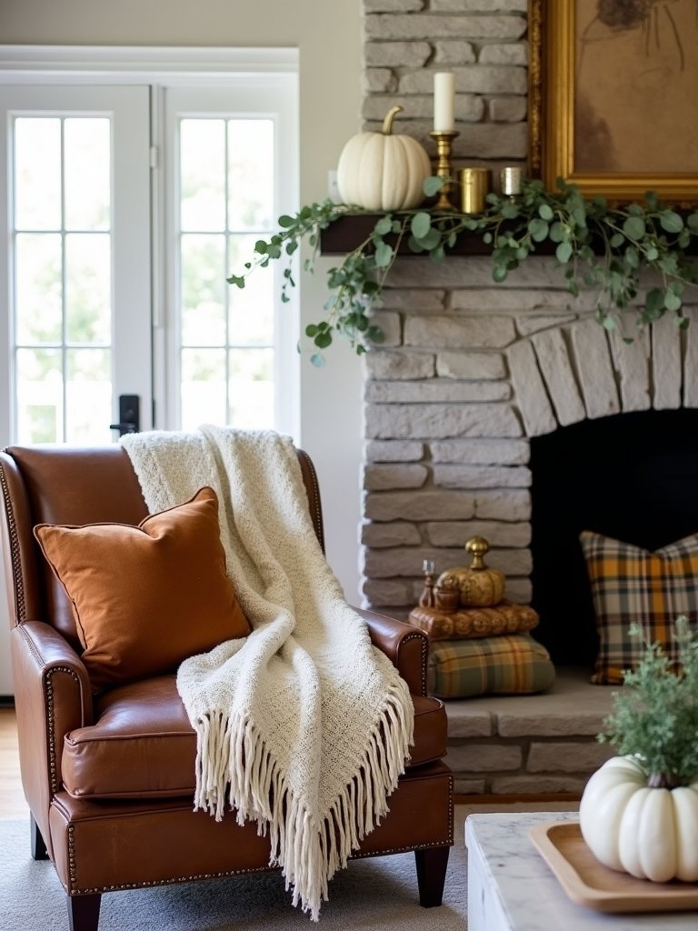 cozy textured autumn layers