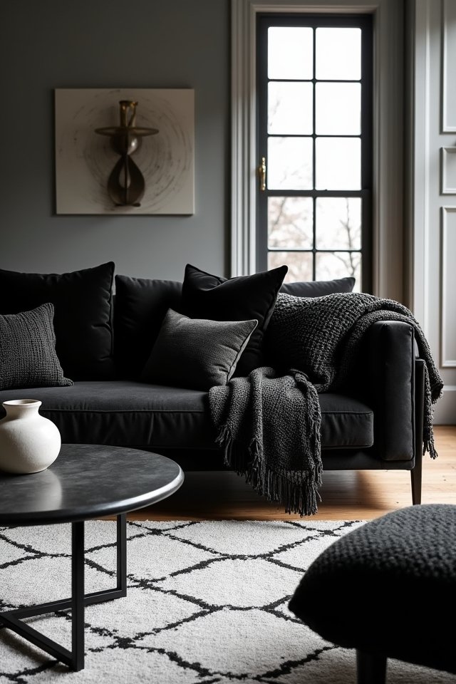 cozy textured fabric integration