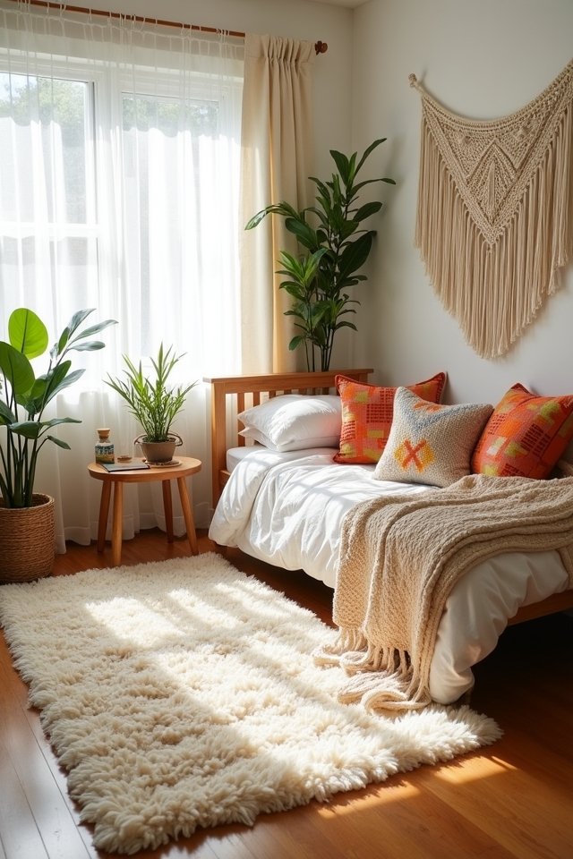 cozy textured shag rugs