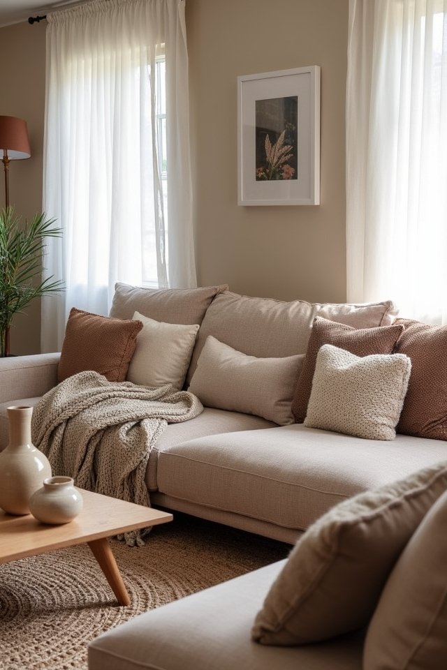 cozy textures create warmth
