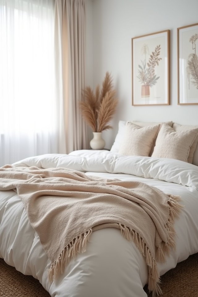 cozy textures enhance serenity