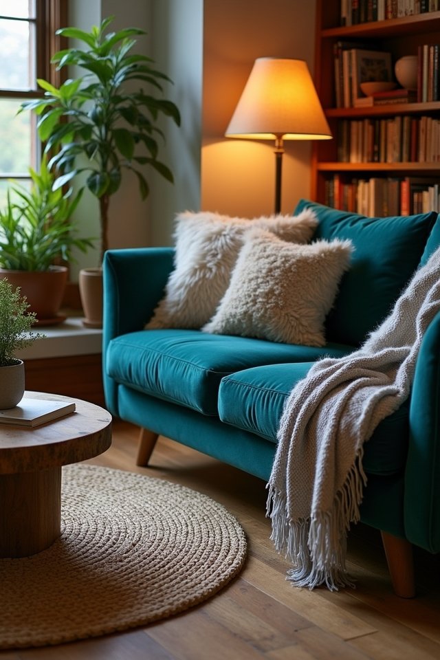 cozy textures invite comfort