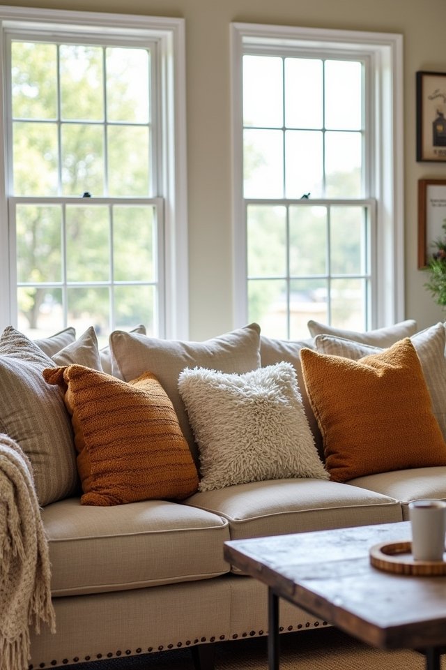 cozy throw pillows elevate decor
