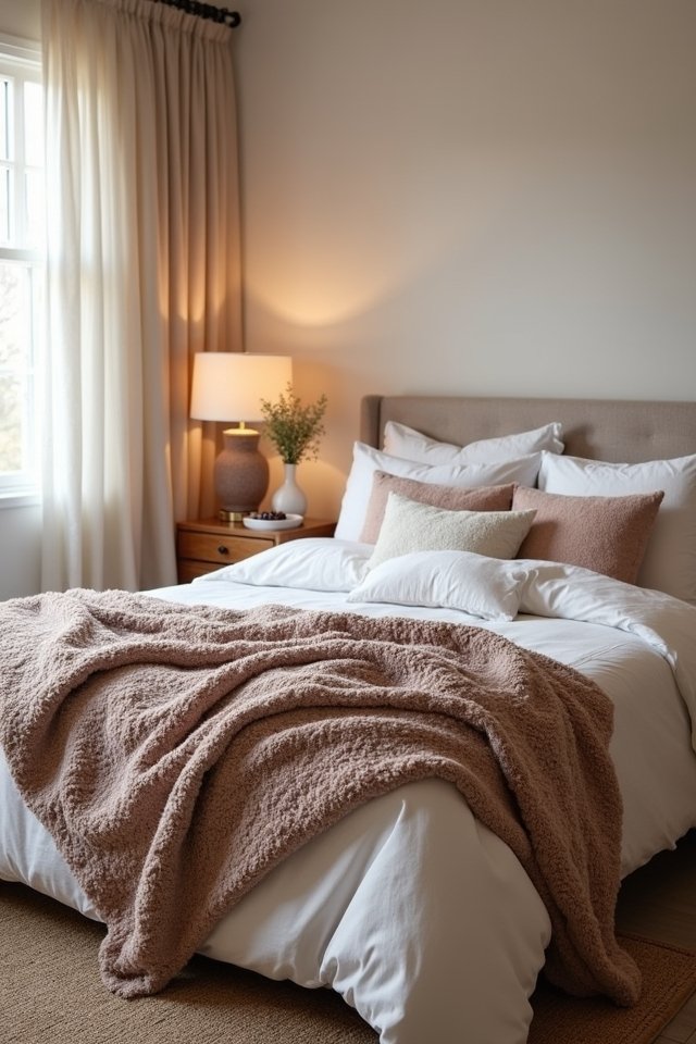 cozy throws for texture