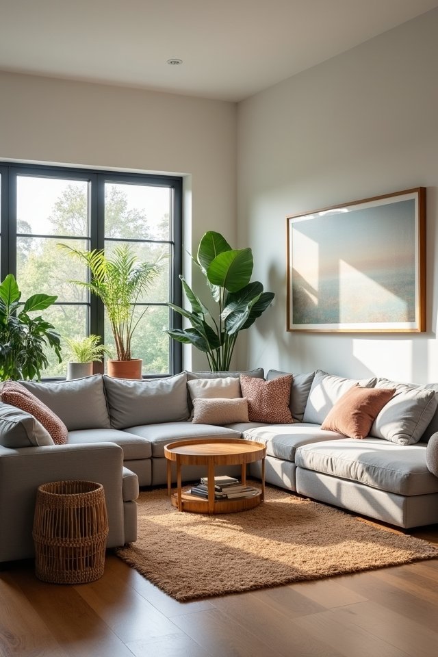 cozy u shaped sectional haven