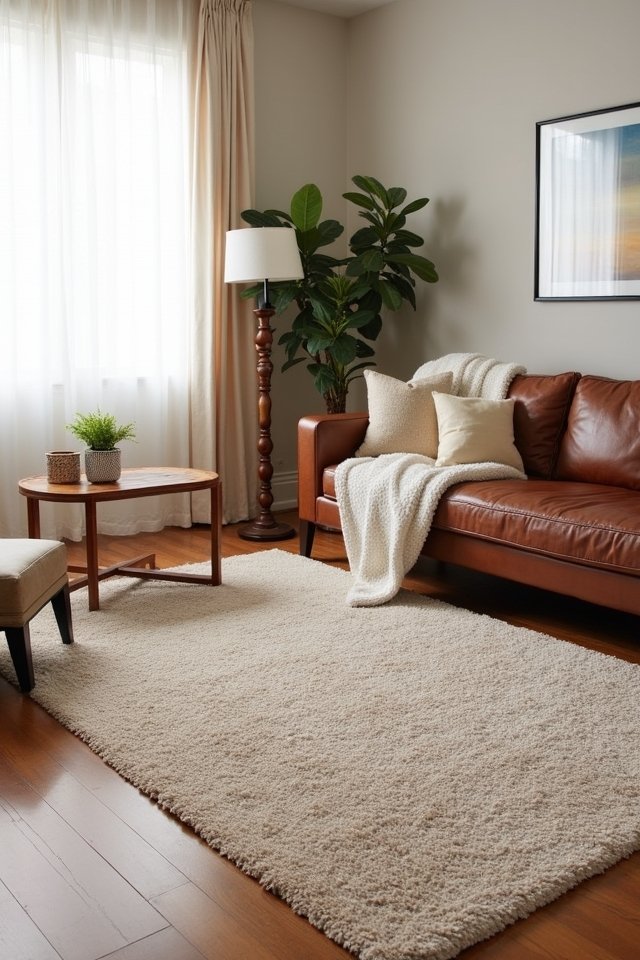 cozy up with area rugs