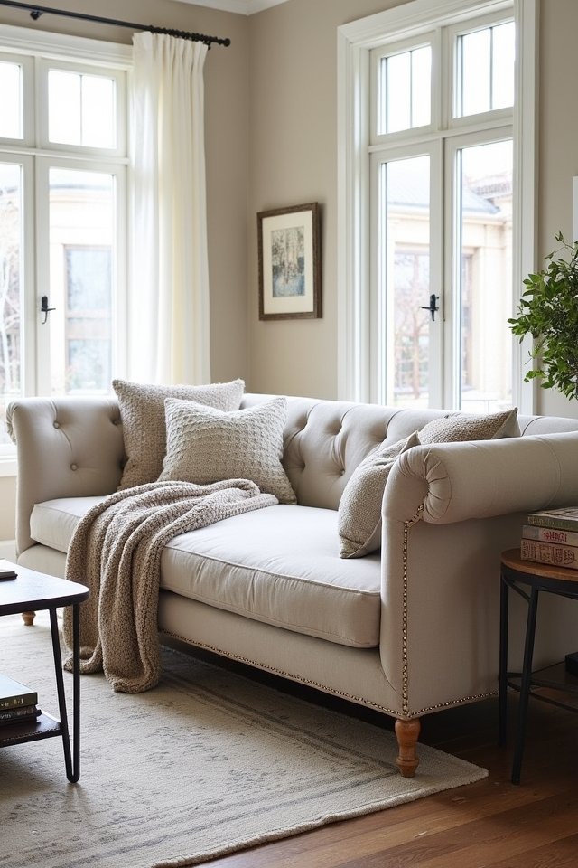 cozy upholstered daybed retreat