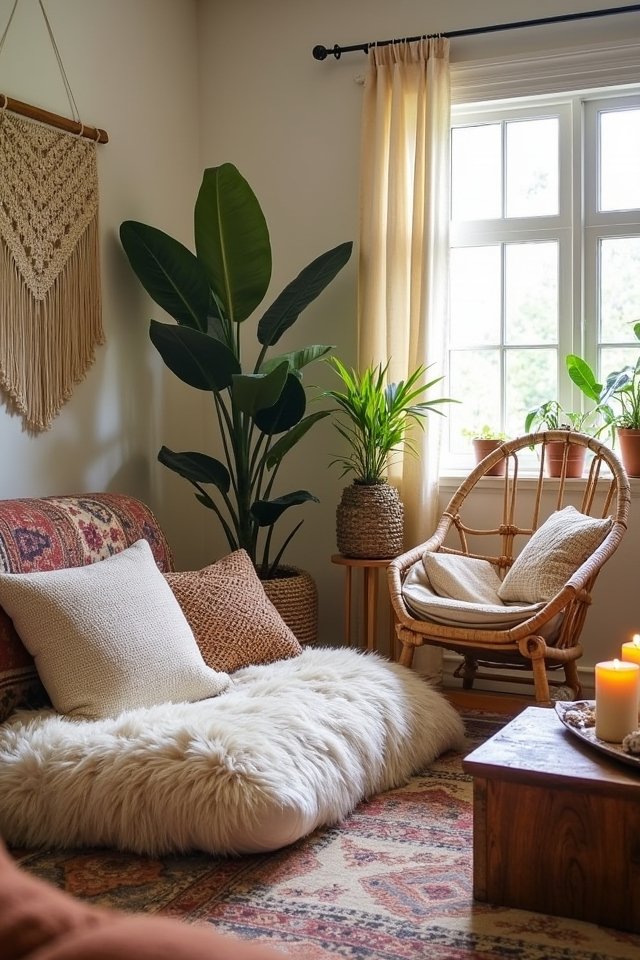 cozy vibrant inviting seating