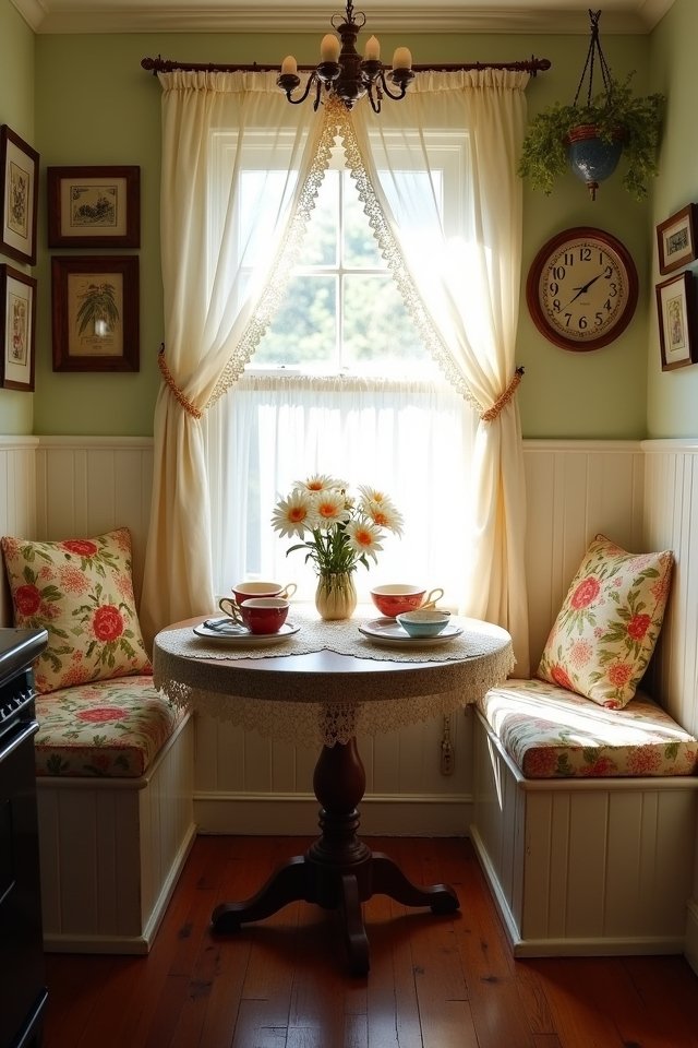 cozy vintage breakfast sanctuary