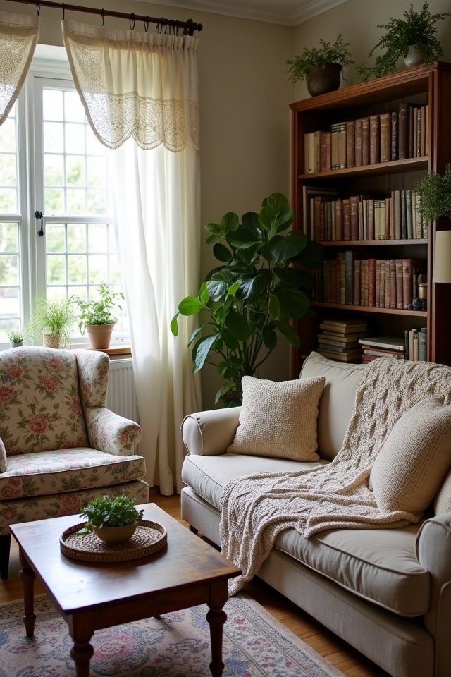 cozy vintage cottage decor