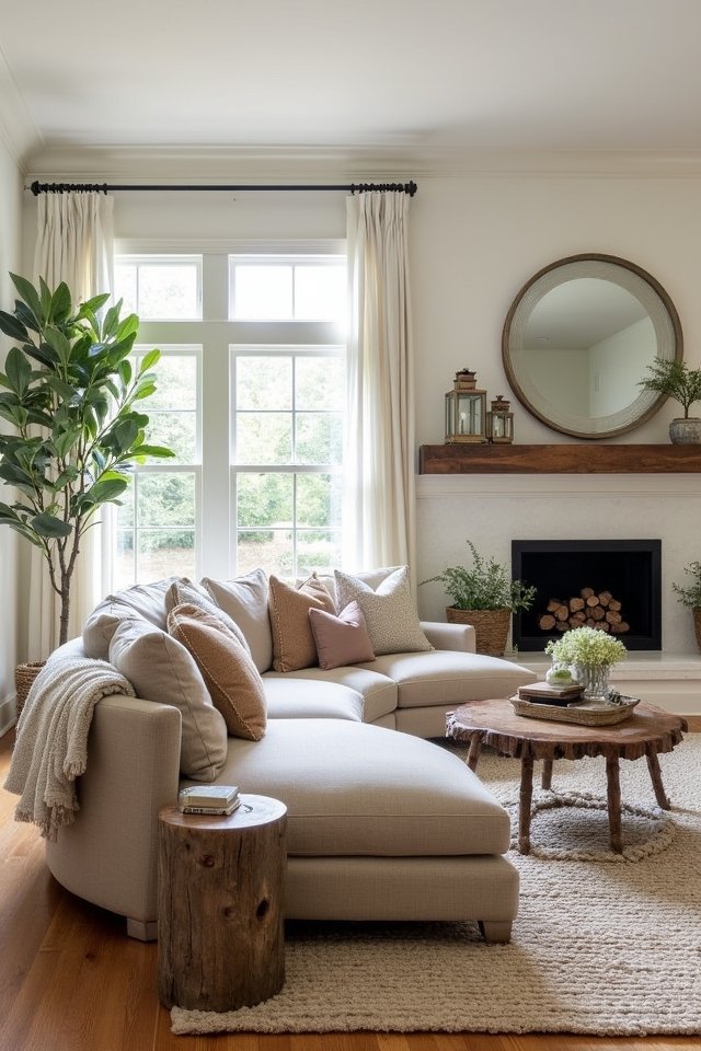 cozy vintage farmhouse style