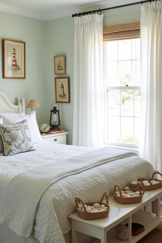 cozy vintage lighthouse decor