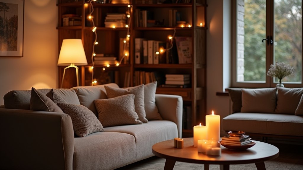 cozy warm ambient lighting