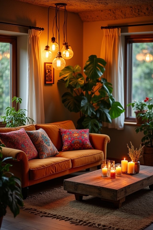 cozy warm ambient lighting