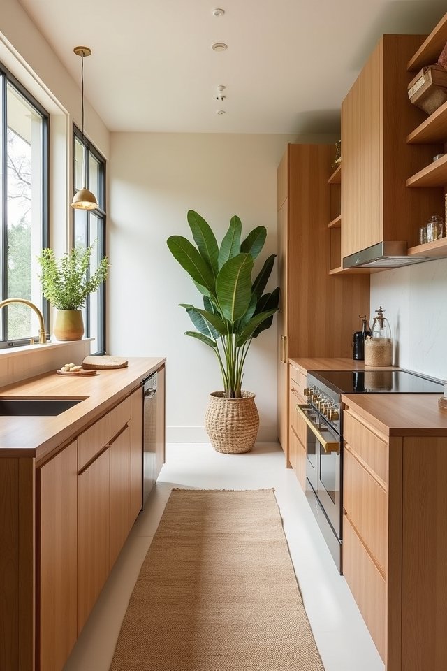 cozy warm beige kitchen