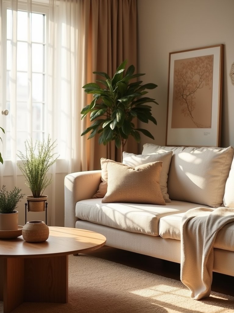 cozy warm beige sanctuary