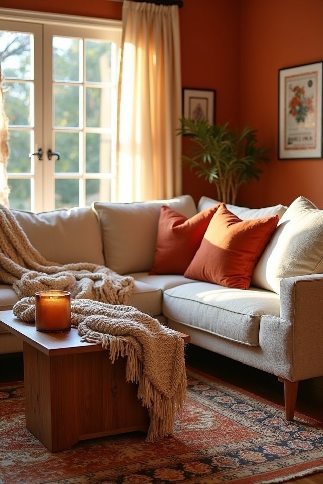 cozy warm color palette