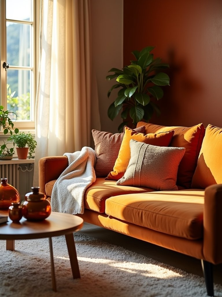 cozy warm color palette