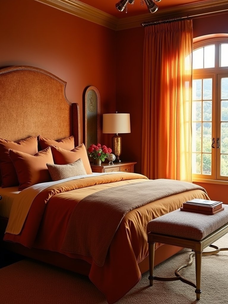 cozy warm earthy ambiance
