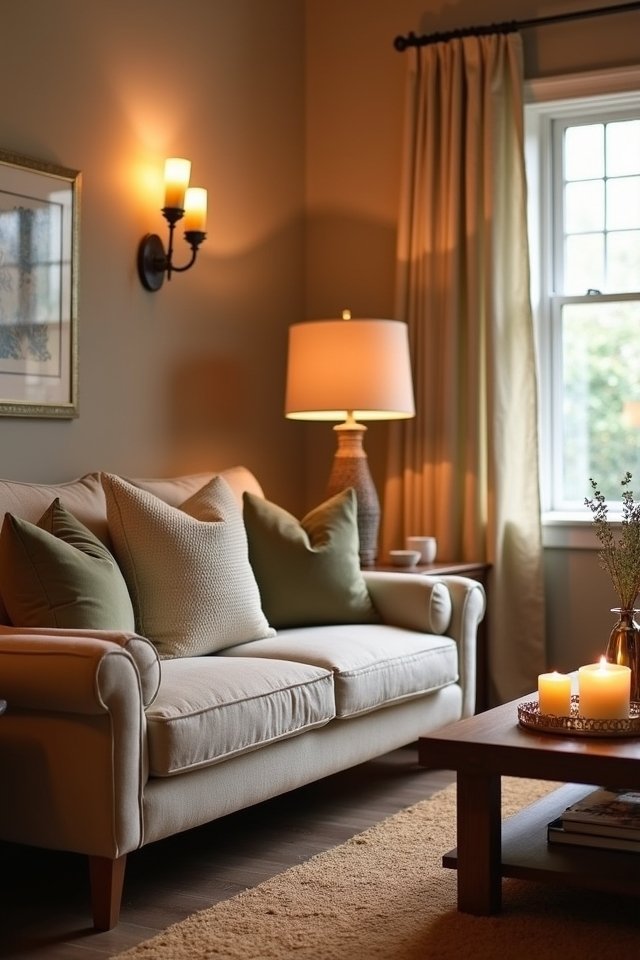 cozy warm lighting ambiance