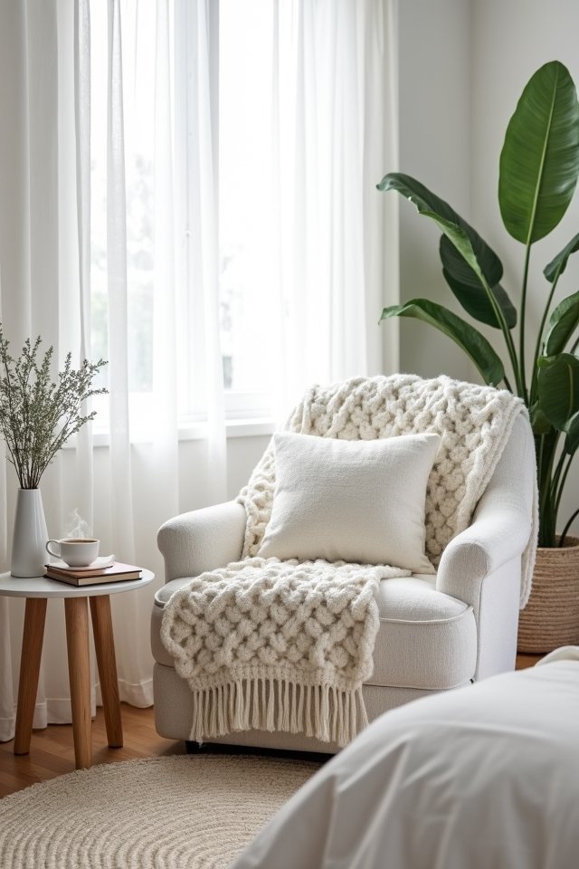 cozy whimsical reading nook