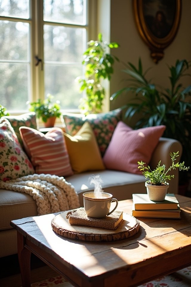 cozy window seat sanctuary