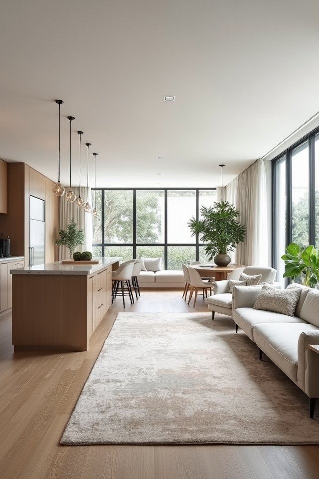 cozy zones with area rugs