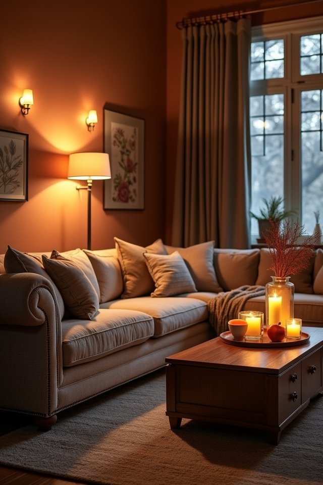 cozy zones with task lighting