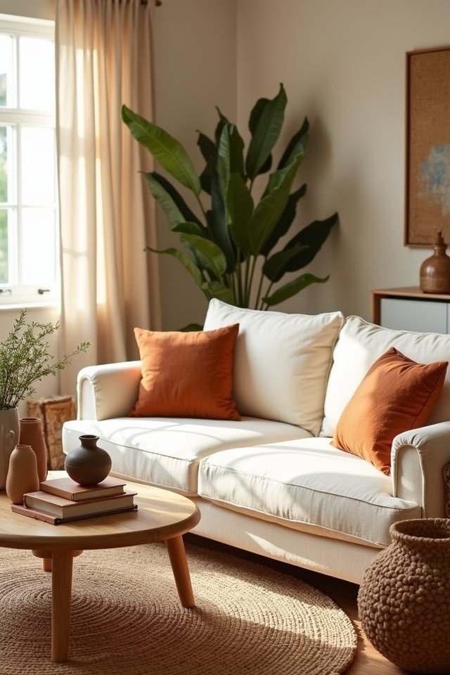 cream and earthy harmony