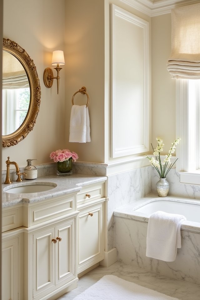 cream and gold elegance