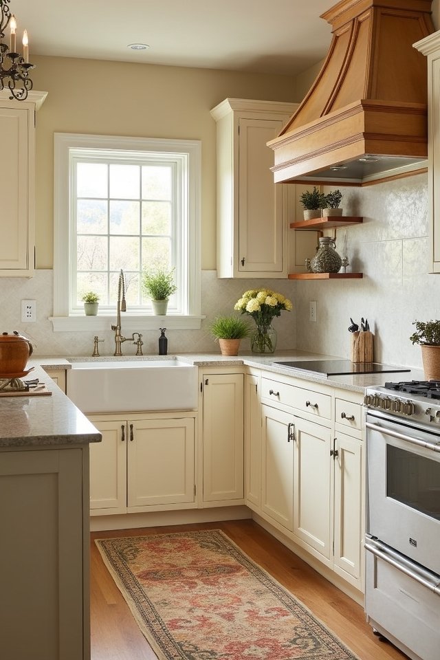 cream and maple elegance