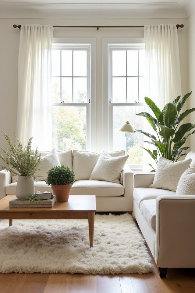 creamy white inviting elegance