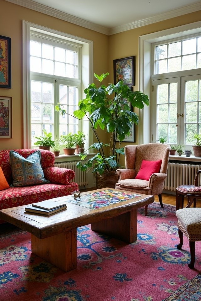creative and eclectic coffee tables