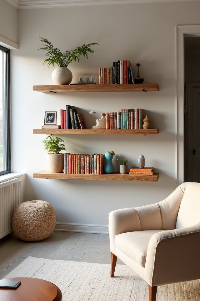 creative bookshelf arrangements showcased