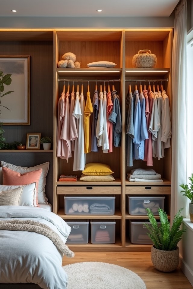 creative closet organization tips