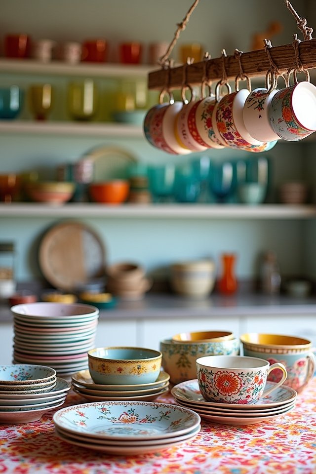 creative colorful dining experience