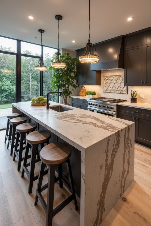 creative concrete kitchen designs