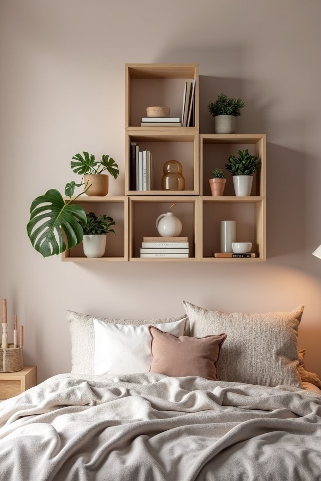 creative cube shelving display