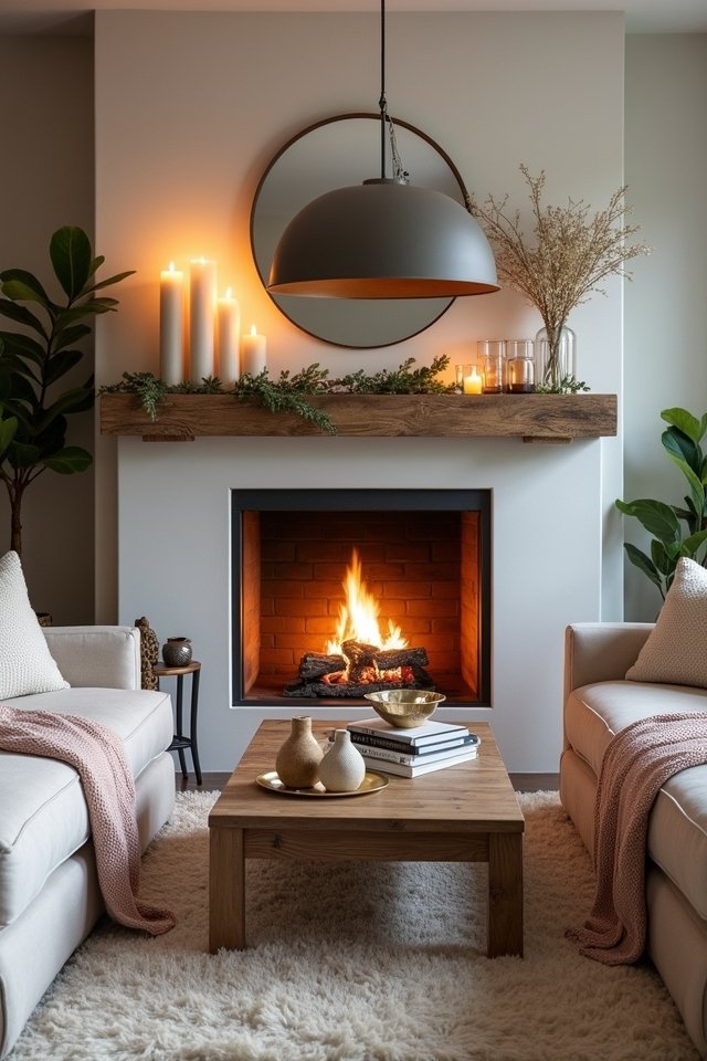 creative fireplace decor ideas