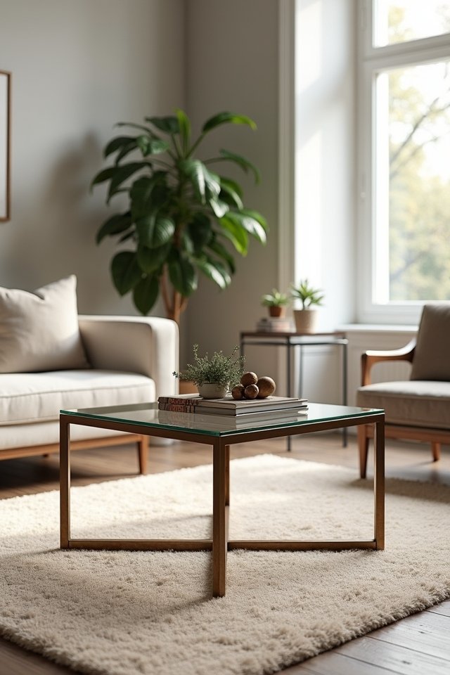 creative geometric coffee tables